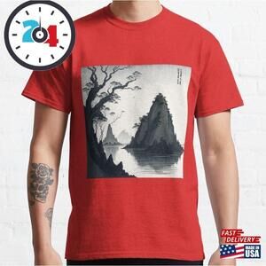 Ninh Binhs Ancient Villages A Timeless Sepia Ink T-Shirt